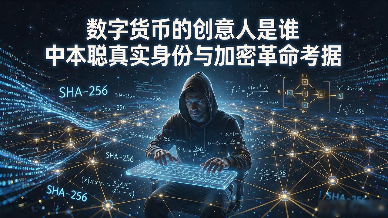 数字货币的创意人是谁 中本聪真实身份与加密革命考据