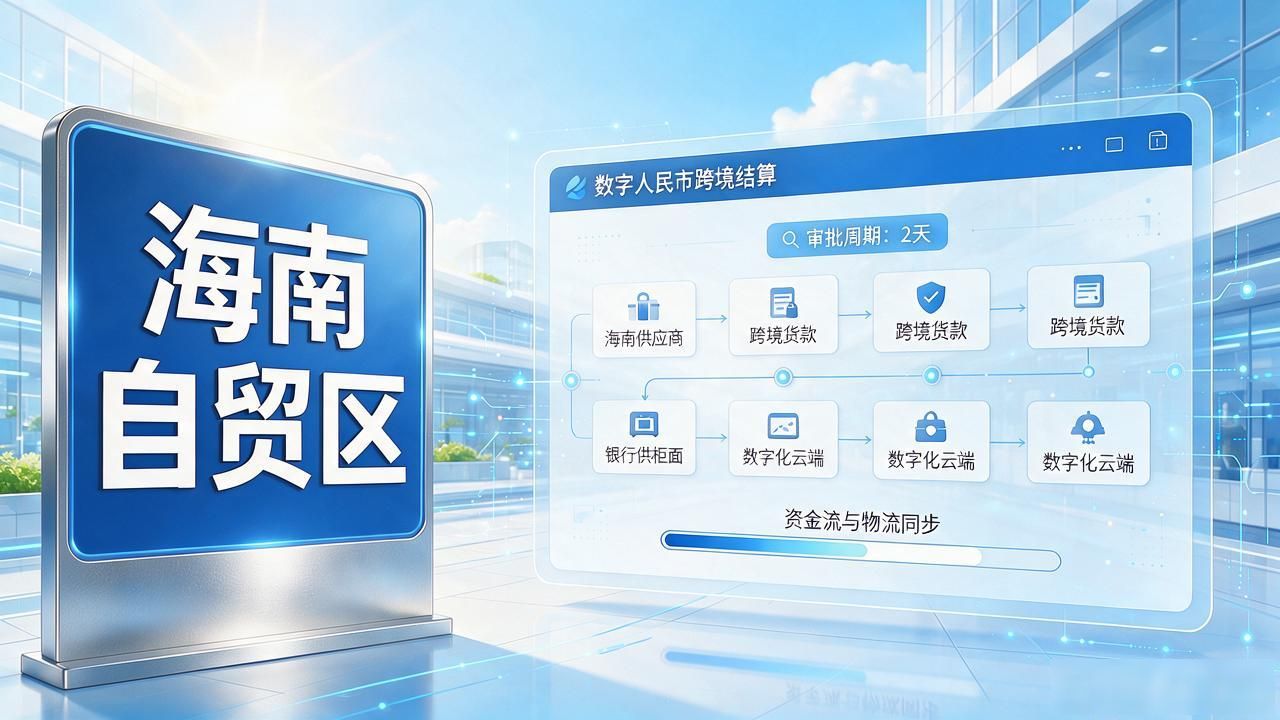 海南自贸区与数字货币：跨境结算省了多少，我算给你看