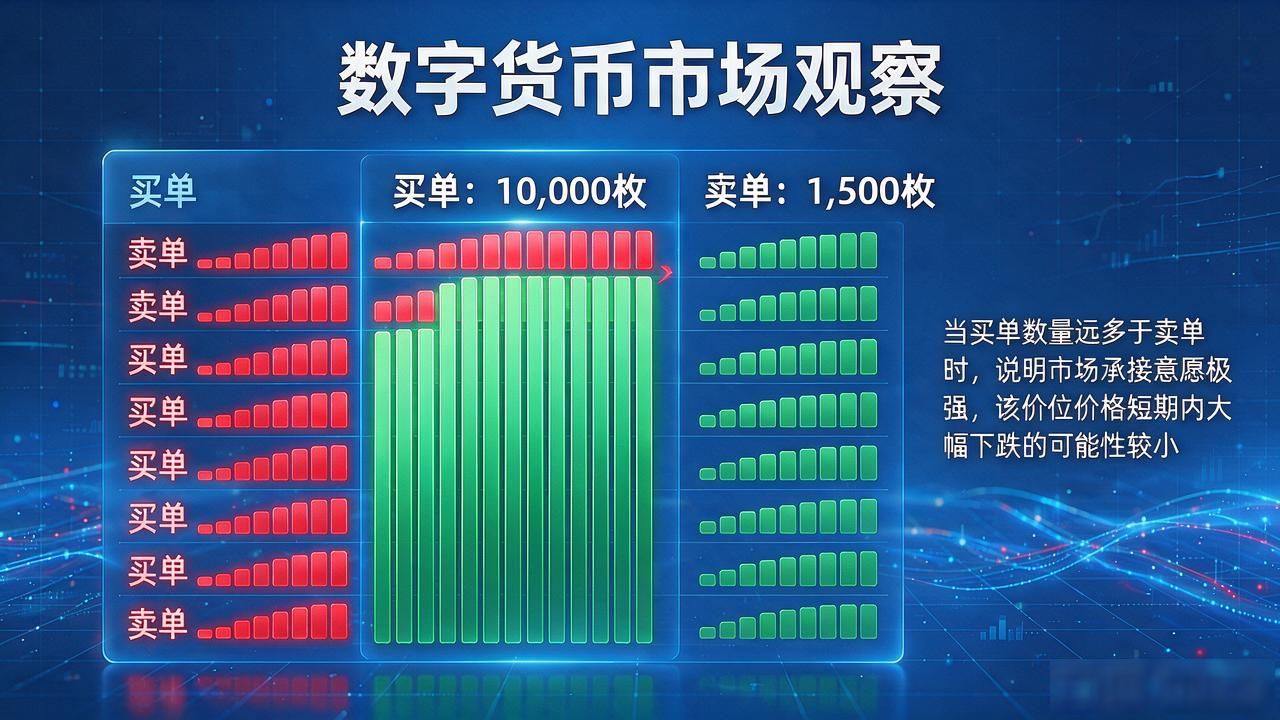 数字货币订单簿怎么看：读懂买卖盘的真正意图