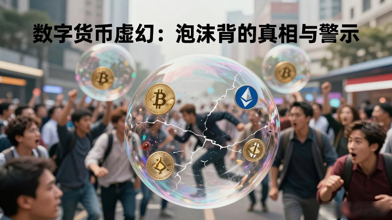 数字货币虚幻：泡沫背后的真相与警示