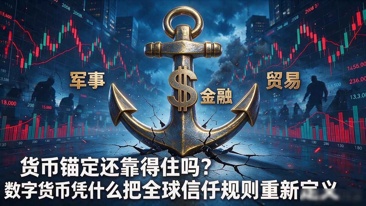 货币锚定还靠得住吗？数字货币凭什么把全球信任规则重新定义