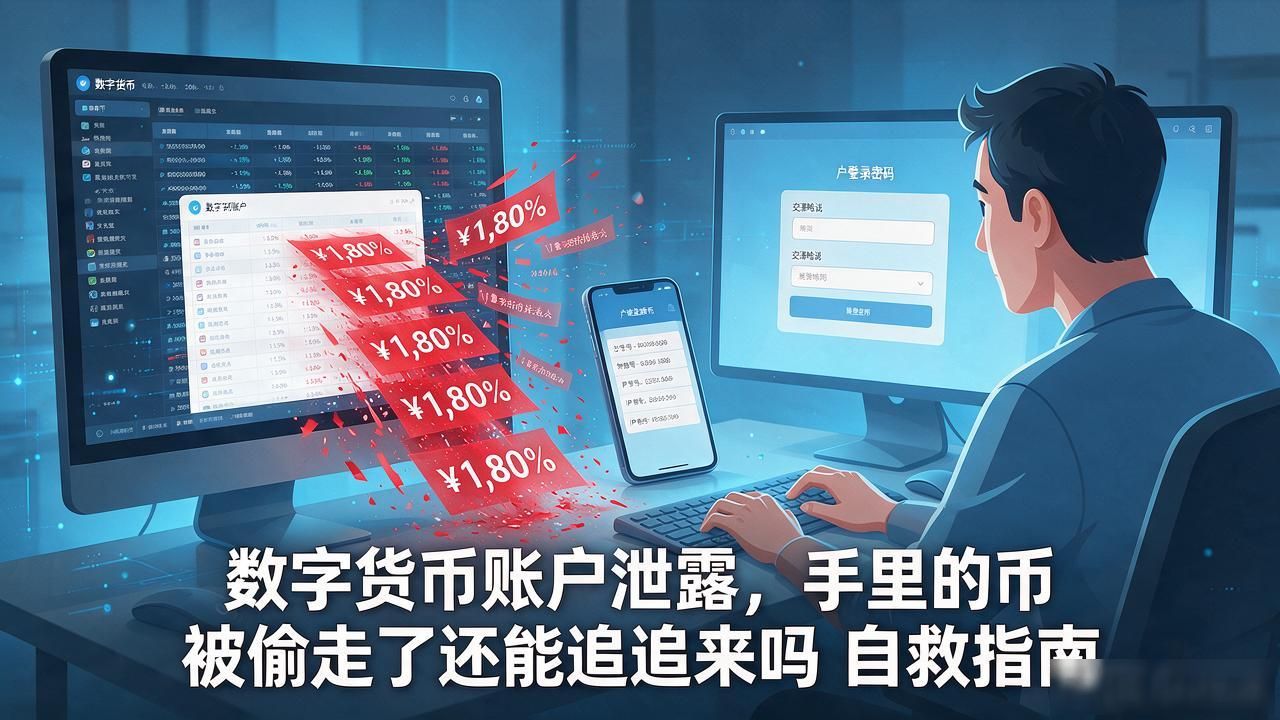 数字货币账户泄露，手里的币被偷走了还能追回来吗 自救指南