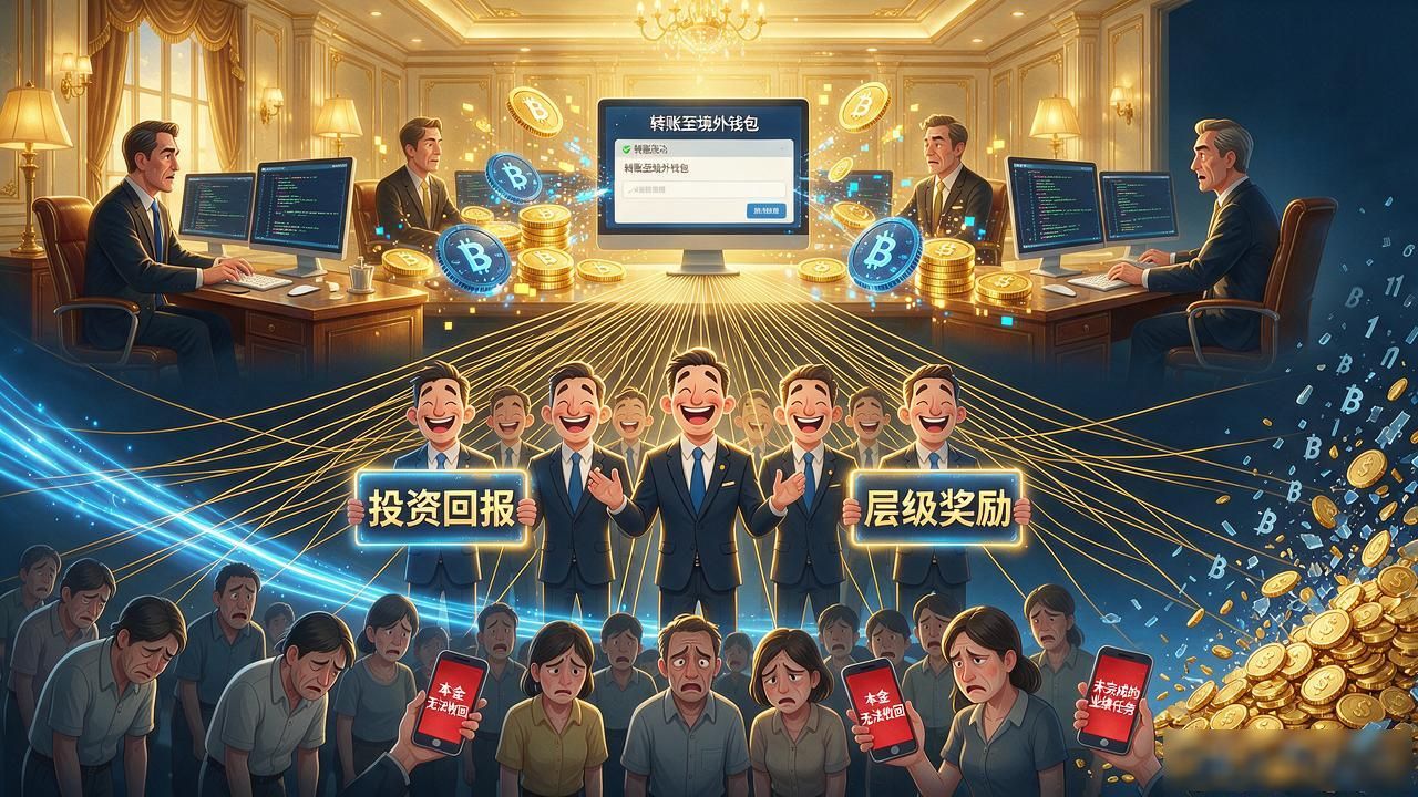 把数字货币按直销套路拉人头，你赚的是钱还是被割的韭菜