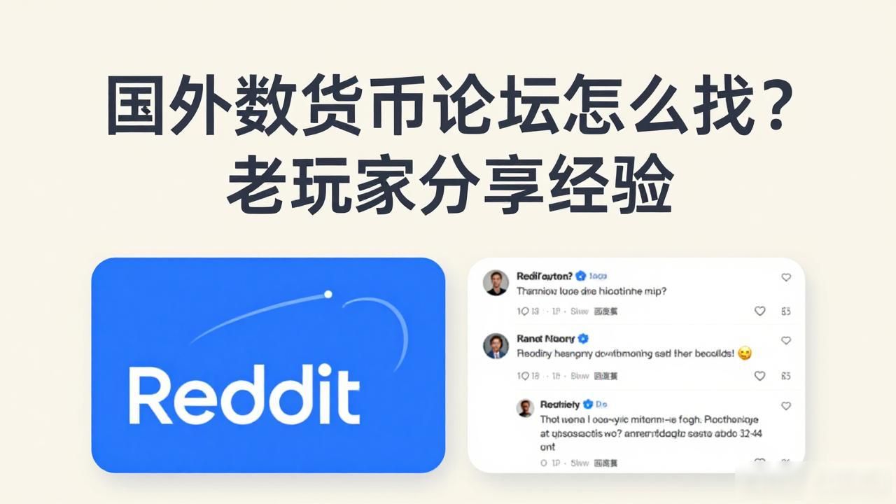 国外数字货币论坛怎么找？老玩家分享经验