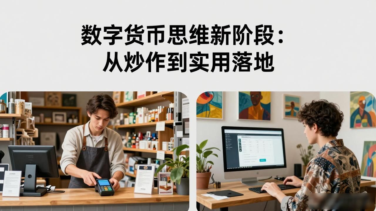 数字货币思维新阶段：从炒作到实用落地