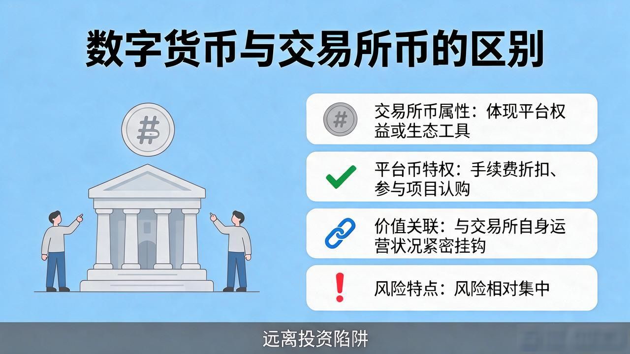 数字货币和交易所币区别？一文讲清楚别踩坑