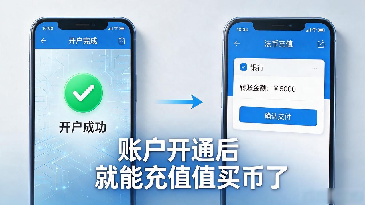 怎么申请数字货币？开户交易全流程讲明白