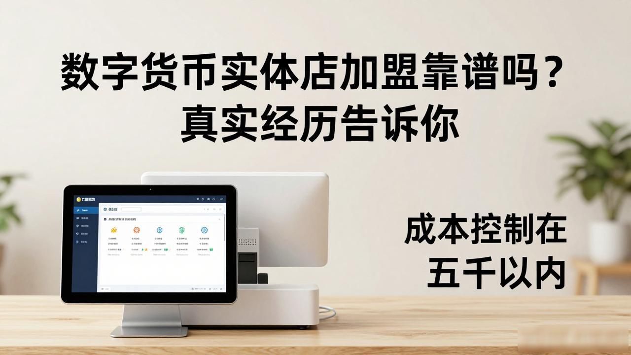 数字货币实体店加盟靠谱吗？真实经历告诉你