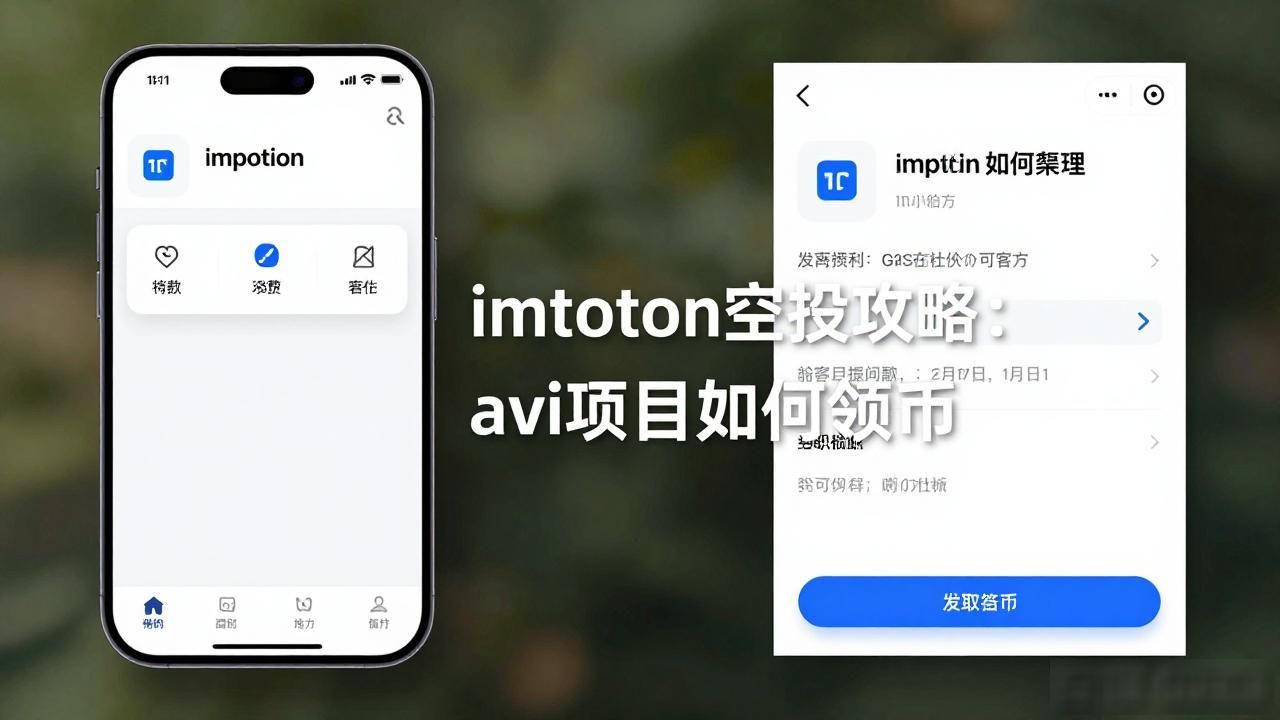 imtoken空投攻略：avi项目如何领币