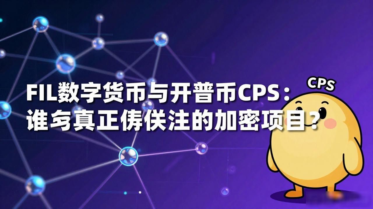 FIL数字货币与开普币CPS：谁才是真正值得关注的加密项目？