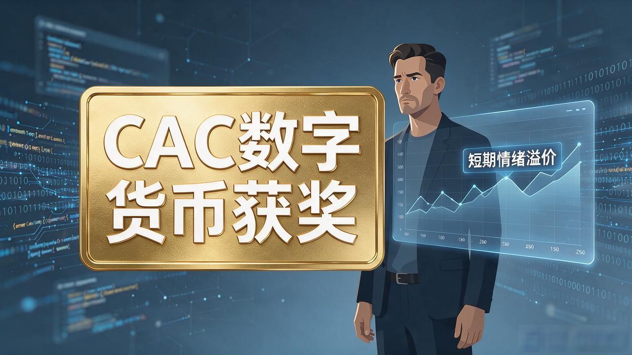 CAC数字货币获奖，圈内人怎么看这笔奖的含金量