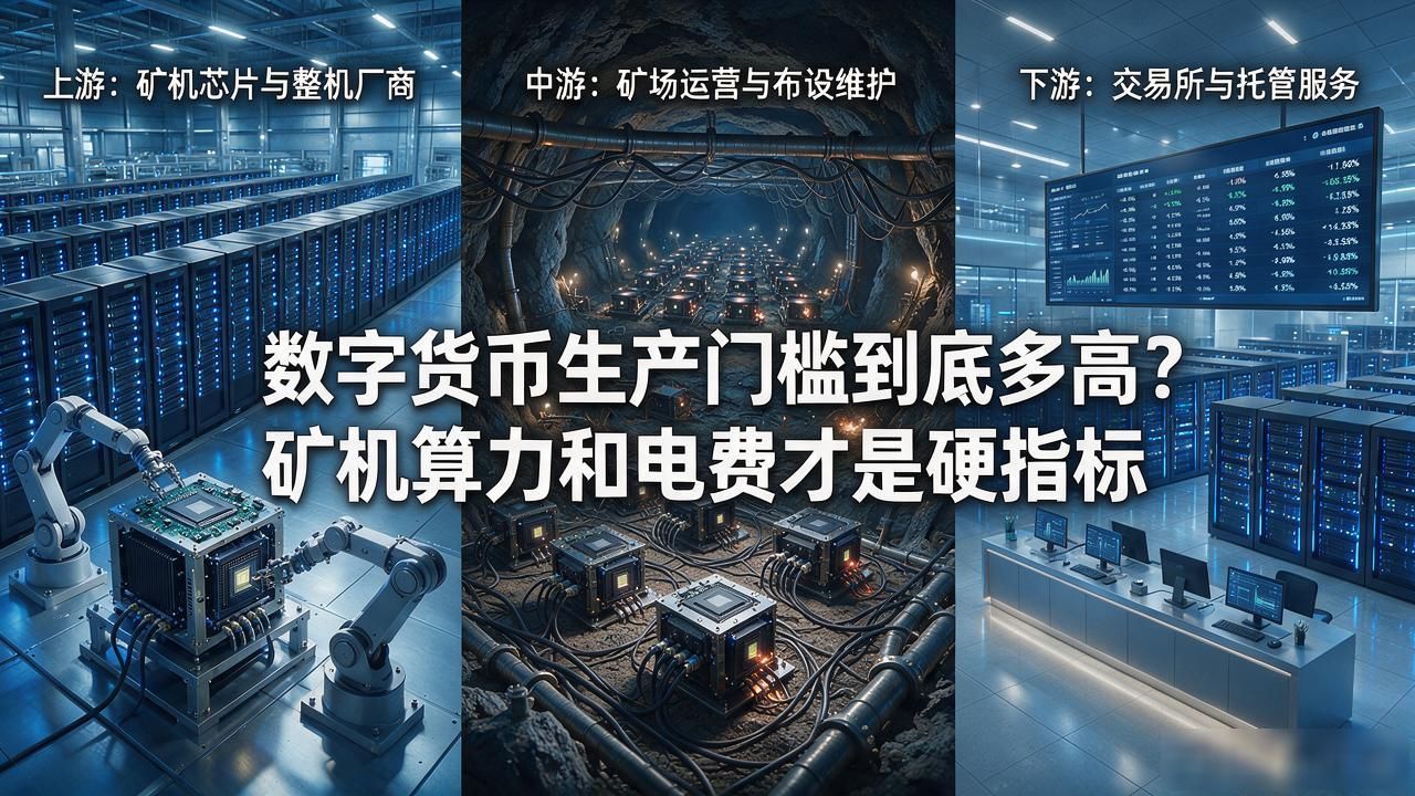 数字货币生产门槛到底多高？矿机算力和电费才是硬指标