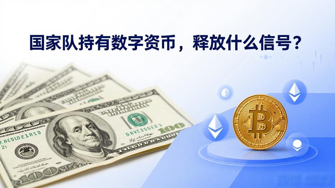 国家队持有数字货币，释放什么信号？