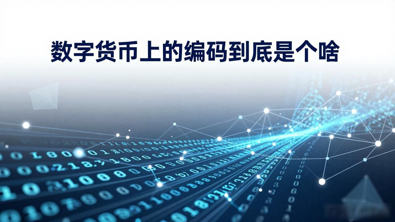 数字货币上的编码到底是个啥