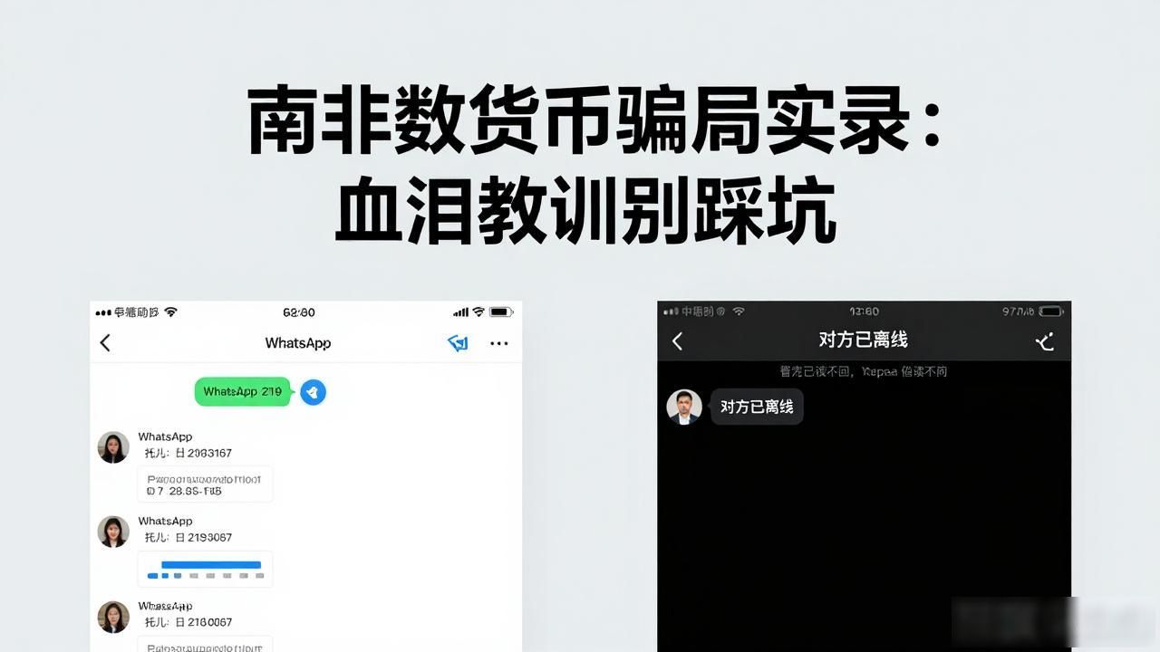 南非数字货币骗局实录：血泪教训别踩坑