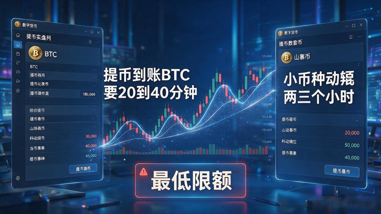 数字货币实盘套利实操：价差看着有，算完手续费和到账时间还剩多少