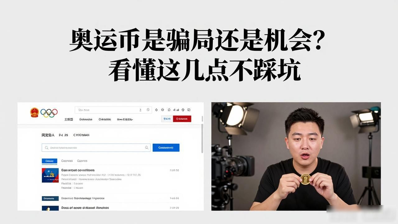 奥运币是骗局还是机会？看懂这几点不踩坑