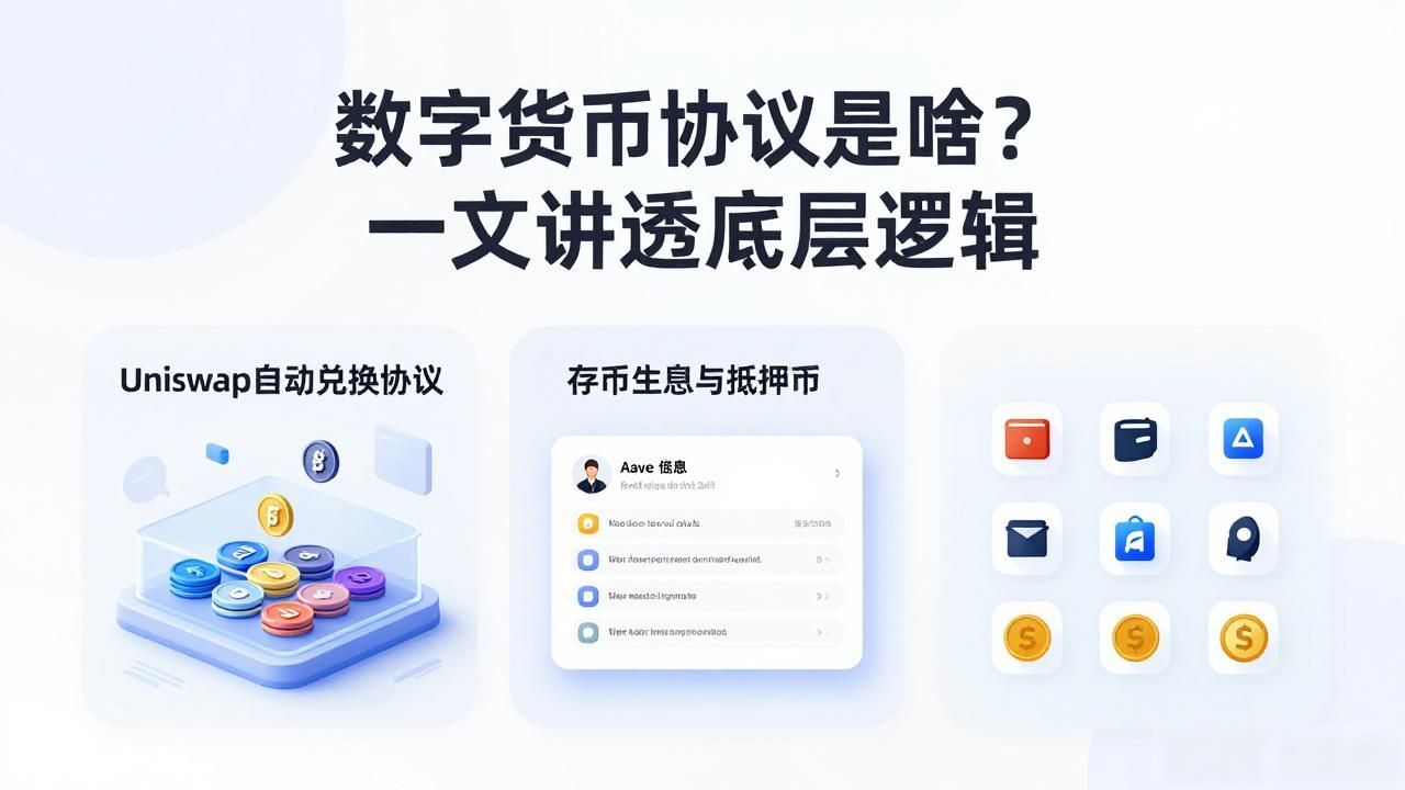 数字货币协议是啥？一文讲透底层逻辑